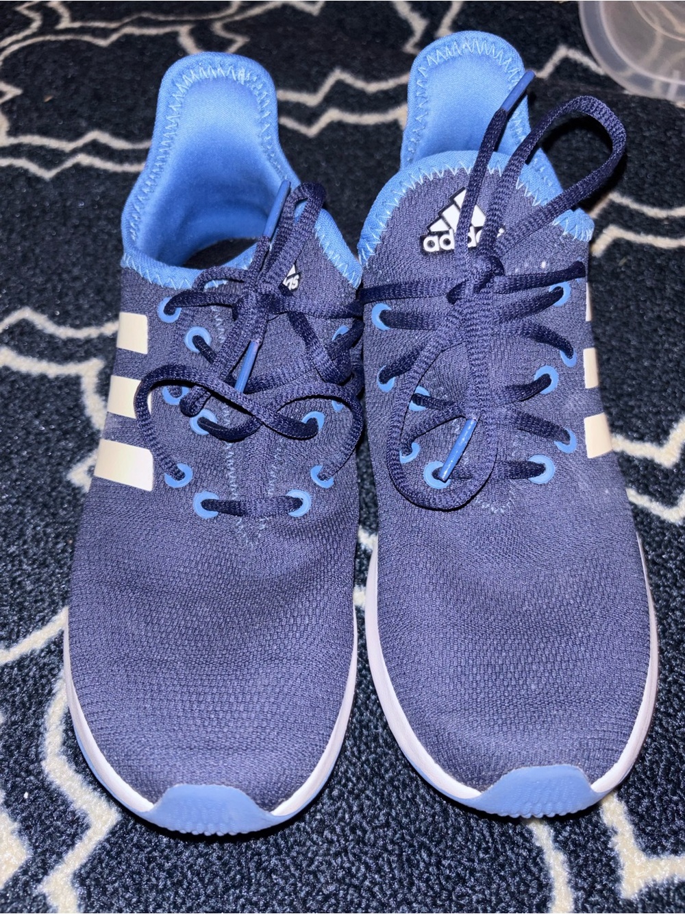 Adidas Women’s Lightweight Navy Blue Athletic Sneakers